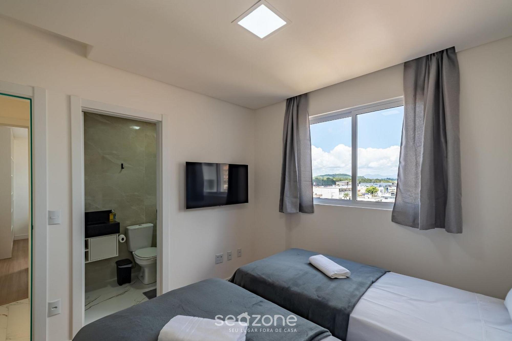 Cii - Apartamentos A 900M Da Praia Em Porto Belo Luaran gambar